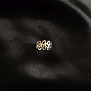 Product Image - alt. | Single Ear Cuff - Silver - Thin Filigree (B)