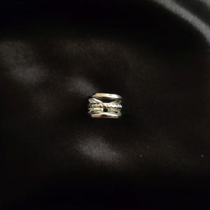 Product Image - alt. | Single Ear Cuff - Silver - Triple Loop (A)