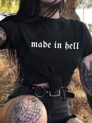 Product Image - Made In Hell T-shirt - XL